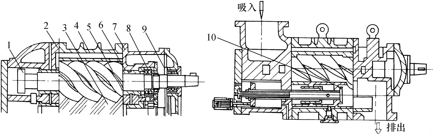 螺桿機(jī)組制冷原理圖